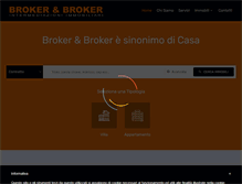 Tablet Screenshot of brokerbroker.it